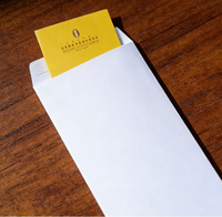 Sobres para Tarjetas de Invitación de Negocios con Color Personalizado, Adhesivos para Sujetar Documentos, Cartas, Tarjetas de Felicitación, Sobres para Tarjetas de Agradecimiento
