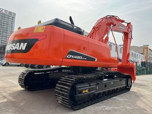 Excavatrice Doosan DX420 d'occasion de 42 tonnes, résistante à l'usure et à longue durée de vie, pour le creusement de fossés en verger et la plantation - Product Image 4