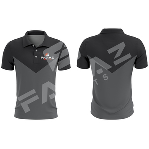 Chemises polo pour hommes à manches courtes, nouveau design, logo personnalisé, en vente.  Faible quantité minimum de commande, chemises polo respirantes pour hommes, en vente. - Product Image 1