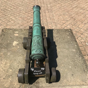 รูปปั้นบรอนซ์รูปปืนใหญ่โลหะขนาดใหญ่อาวุธโบราณรูปปั้นบรอนซ์ - Product Image 5