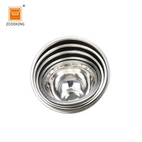 Accessoires de cuisine Bols à Mélanger En Acier Inoxydable Bol Ensemble