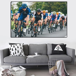 Commercio all'ingrosso di Etsy dropshipping di vendita calda decorazione per la casa pittura a olio di <span class=keywords><strong>moto</strong></span> da corsa 100% pittura a olio fatta a mano - Product Image 2