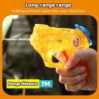 Mini Pistola de Agua Super Soaker para Niños, Juguete de Playa y Arena para el Verano