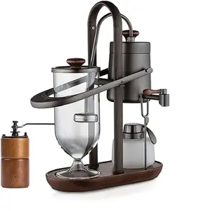 Ücretsiz örnek sifon avrupa yarı otomatik aile denge sifon kahve makinesi ev ofis kahve sevgilisi için soğuk demlemek makinesi