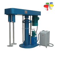 Disperseur de peinture de laboratoire DZJX Benchtop avec ligne de production de peinture de réservoir de volume de 2000 litres mélangeur à haut cisaillement 1000L