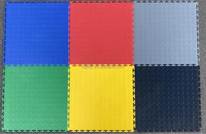 แผ่นปูพื้นพีวีซีไวนิลกันน้ำที่กั้นบันไดพื้นสนามแบดมินตันพื้นสนามบาสเก็ตบอล - Product Image 2