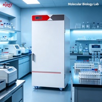 Incubateur électrique de laboratoire à double porte de grande capacité 452L, matériaux de haute qualité, environnement stable
