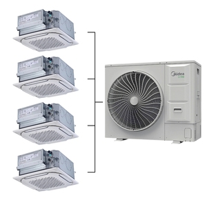 เครื่องปรับอากาศแบบแยกส่วนมินิ VRF ฮีทปั๊ม ใช้สารทำความเย็น R410A พร้อมระบบควบคุมอัตโนมัติและรีโมทคอนโทรล VRF ลดราคาพิเศษ - Product Image 1