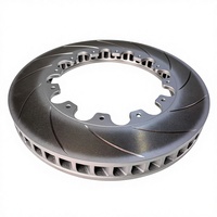 Disque de frein à disque perforé et rainuré 380*34mm 40206-JF20A sans chapeau pour GT-R R35, disque de frein