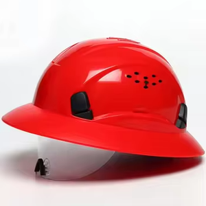 HBC pe hdansi Z87.1 نوع فئة C حافة كاملة مهندس صناعي I قبعة صلبة مع قناع داخلي - Product Image 3