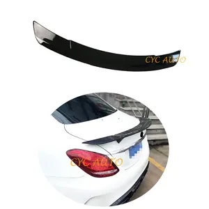 Çatı spoiler C63 RT stil arka bagaj spoiler Mercedes Benz C sınıfı W205 spor sedan 2015 2016 2017 2018 2019