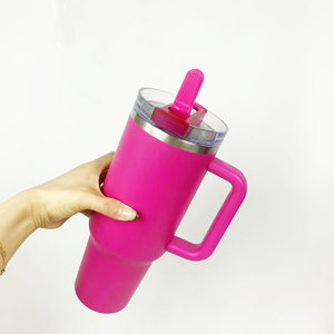 Promax Reemplazo a prueba de fugas Sin derrames Fácil de usar Cubierta de vaso reutilizable Tapa de vaso de paja abatible para taza de 40oz - Product Image 5