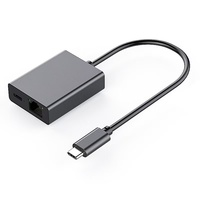 Tarjeta de Red Ethernet Tipo-C con Alimentación PD para Teléfonos Móviles, Consolas de Juegos, Convertidores USB-C (Modelo 10/100/1000Mbps)