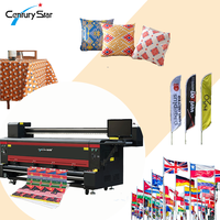 Imprimante à sublimation grand format 4 ~ 8 têtes I3200 Machines d'impression à jet d'encre numériques automatiques pour les petites entreprises