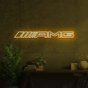 AMG Car Neon Sign Custom LED Neon Light <b>USB</b> Powered Dimmable Wall Sign <b>for</b> Garage Showroom Game Room Auto Decor - Product Image 4