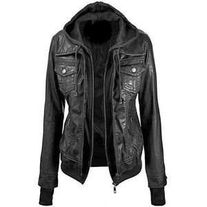 Chaqueta de Cuero para Mujer Annalise - Product Image 4