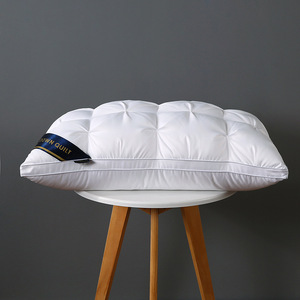 Nuevo Modelo de Almohada Alta Tridimensional de Seda Sintética con Núcleo de <span class=keywords><strong>Plumas</strong></span> Trenzadas y Terciopelo. Almohada de Soporte para el Cuello para un Sueño Profundo, Uso Doméstico - Product Image 1