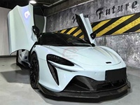 Lèvre avant en fibre de carbone sèche style N pour kit carrosserie McLaren Artura
