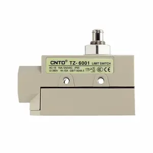 Cntd interruptor de micro-movimento, interruptor de viagem TZ-6004 TZ-6106, faixa completa dos fabricantes de limites de reinicialização automática