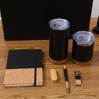 Produit le plus vendu sur Alibaba, ensembles cadeaux promotionnels, logo personnalisé, tasses en bois, carnet avec stylo, ensembles cadeaux d'affaires pour entreprises
