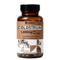 Colostrum bovin nourri à l'herbe en poudre OEM – Supplément de colostrum de première traite à haute teneur en IgG 3000 mg – Sans additifs