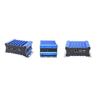 Ordinateur intégré mini pc core i7 sans ventilateur industriel double Lan Affichage robuste intégré Linux Iot Ordinateur