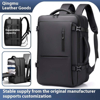 Tas Ransel Oxford Anti Air untuk Anak Laki-laki dengan USB, Kapasitas Besar, Muat Laptop 17.3 inci, Multifungsi untuk Bisnis & Pelajar