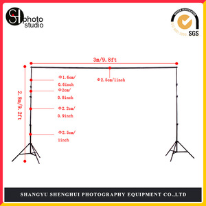 Photo Studio <b>Backdrop</b> <b>Stand</b> 2.8x3m Aluminum Alloy Tripod Support For Clothing Photography Equipment - Product Image 1