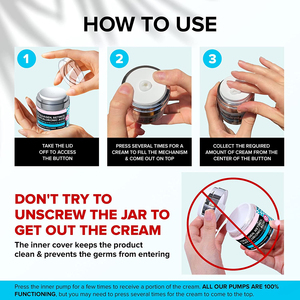 Creme Hidratante Facial com Colágeno Anti-Idade para Mulheres, Creme Hidratante e de Recuperação OEM para Pescoço e Natural - Product Image 6