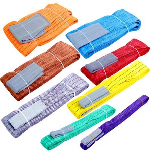 Hochwertiger Flat Gurtband Sling 3T Polyester Hijsbanden Sling zum Heben - Product Image 1