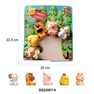 Con Rối Ngón Tay đặt động vật ngón tay con rối đồ chơi cho câu chuyện thời gian trẻ em câu đố giáo dục đồ chơi tùy chỉnh đóng gói - Product Image 3