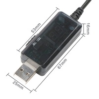 Transformateur Dc 5V à 9V 12V 500Ma, convertisseur de puissance, câble de Boost Multi Usb 5V, étape jusqu'à 9V 12V