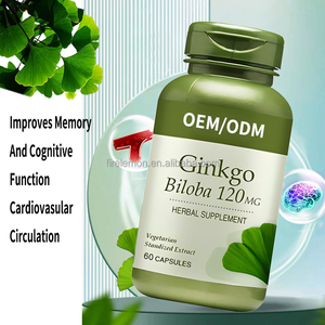 Натуральная травяная добавка OEM/ODM: капсулы гинкго билоба 120 мг, экстракт гинкго билоба для поддержки памяти и кровообращения - Product Image 5