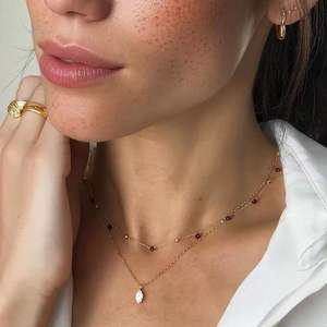 Collar con Colgante de Plata de Ley 925 con Moissanita Corte Marquesa VS1 2.52CT, Estilo Diamante, Joyería para Regalo de Boda o Fiesta - Product Image 3