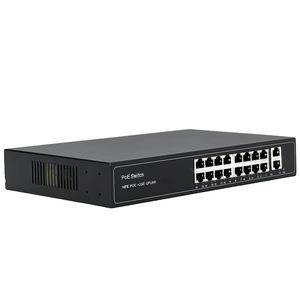 Nuevo Switch POE <span class=keywords><strong>de</strong></span> 16 Puertos NF1024-P16-24V, Uplink Gigabit, Sin Administración, SNMP, QoS, Apilable, Capacidad <span class=keywords><strong>de</strong></span> Intercambio <span class=keywords><strong>de</strong></span> 10G, Compatible con VLAN, 2K MAC - Product Image 3