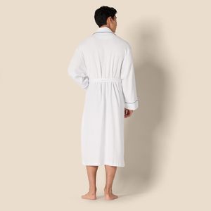 Amazon Essentials - Bata de Baño Ligera de Algodón con Textura Waffle para Hombre, Tallas Grandes y Altas, Manga Larga, Ropa de Dormir - Product Image 5
