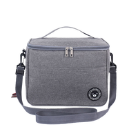 Sac à déjeuner isotherme personnalisé à prix d'usine, 3 couches, mousse EPE, sac isotherme, sac de transport, ODM, boîte à déjeuner imperméable en Oxford pour le travail