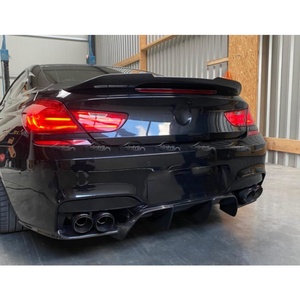 Carbon Fiber PSM Style Rear Trunk Wing <b>Boot</b> Lip Spoiler Ducktail for BMW 6 SERIES F06 F12 Body Kits - Product Image 2