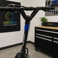 Extension de Guidon Carbonrevo Dualtron pour Trottinette Électrique, Résistante à l'Usure, pour Longues Distances, Pièce de Remplacement