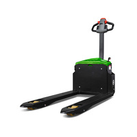 Transpalet électrique autoporté MOVMES 1,5 tonne pour le transport de marchandises industrielles et le manutention de matériaux en usine
