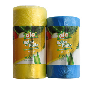 Bolsas de basura de plástico azules biodegradables en rollo de 72L, transparentes, de HDPE/LDPE, para cocina, de fábrica en Vietnam. - Product Image 4