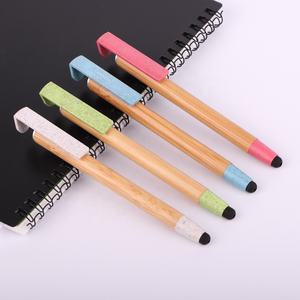 Bolígrafo de bambú de madera multifuncional de fábrica de China, estilo deportivo promocional con impresión de logotipo personalizado - Product Image 5