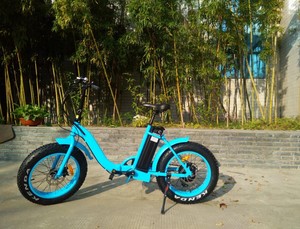 Bicicletta <span class=keywords><strong>Elettrica</strong></span> <span class=keywords><strong>Pieghevole</strong></span> OEM da 20 Pollici, Batteria al Litio 48V 500W/750W, 7 Velocità, Pneumatici Fat, Motore da 350W/750W - Product Image 3