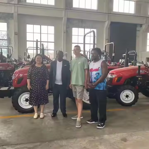 รถแทรคเตอร์สำหรับ60hp 50hp 55hp รถแทรคเตอร์4x4พร้อมเทรลเลอร์เครื่องพรวนดินแบบหมุน - Product Image 3