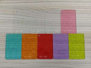 Glitter Acrylic <b>Sheet</b> Pet Safe Durable for Custom Dog Tag Engraving & Making - Product Image 2