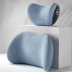 Coussins de soutien lombaire en mousse à mémoire de forme <span class=keywords><strong>pour</strong></span> siège <span class=keywords><strong>conducteur</strong></span>, imperméables et luxueux, 3-4 pièces, appuis-tête de <span class=keywords><strong>voiture</strong></span>, protecteurs de nuque - Product Image 3