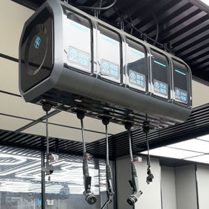 Dévidoir Mural Rétractable Combiné Air et Eau pour Nettoyage de Voiture, Équipement d'Atelier - Product Image 6