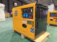 BRH 10 kW Diesel-Generator Schallgedämpft mit Autostart 50/60Hz Wassergekühlt für Gewerbliche Nutzung Leiser Generator