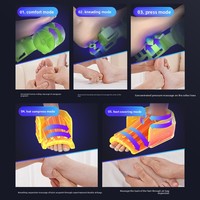 Mesin Pijat Kaki & Tungkai OEM Custom dengan Airbag Full-Enveloping 6D, Kontrol Remote Nirkabel, dan Daya AC