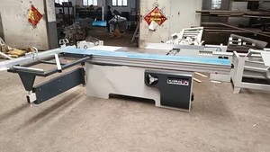 Scie à panneaux à table coulissante 45 ° /90 °   Coupe d'angle avec règle de précision pour bois massif et panneaux artificiels dans l'industrie du meuble - Product Image 3